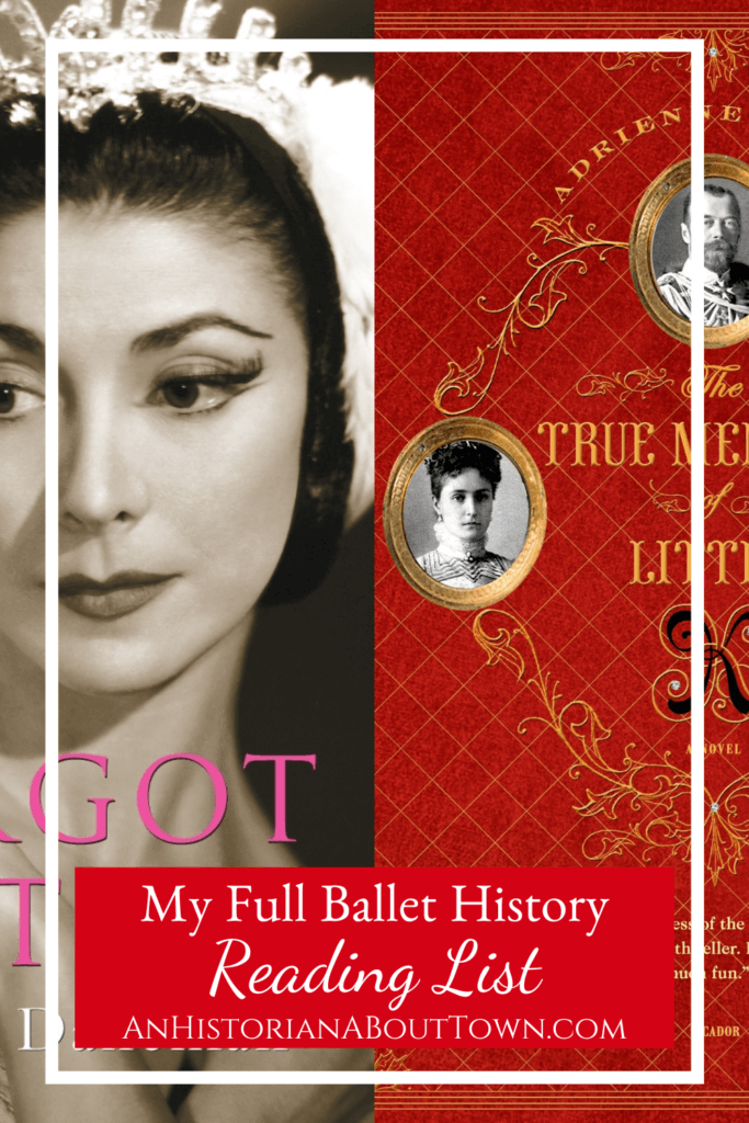 my full ballet history reading list