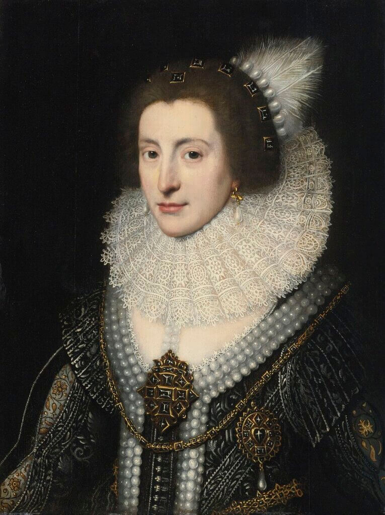 portrait of Elizabeth Stuart Queen of Bohemia