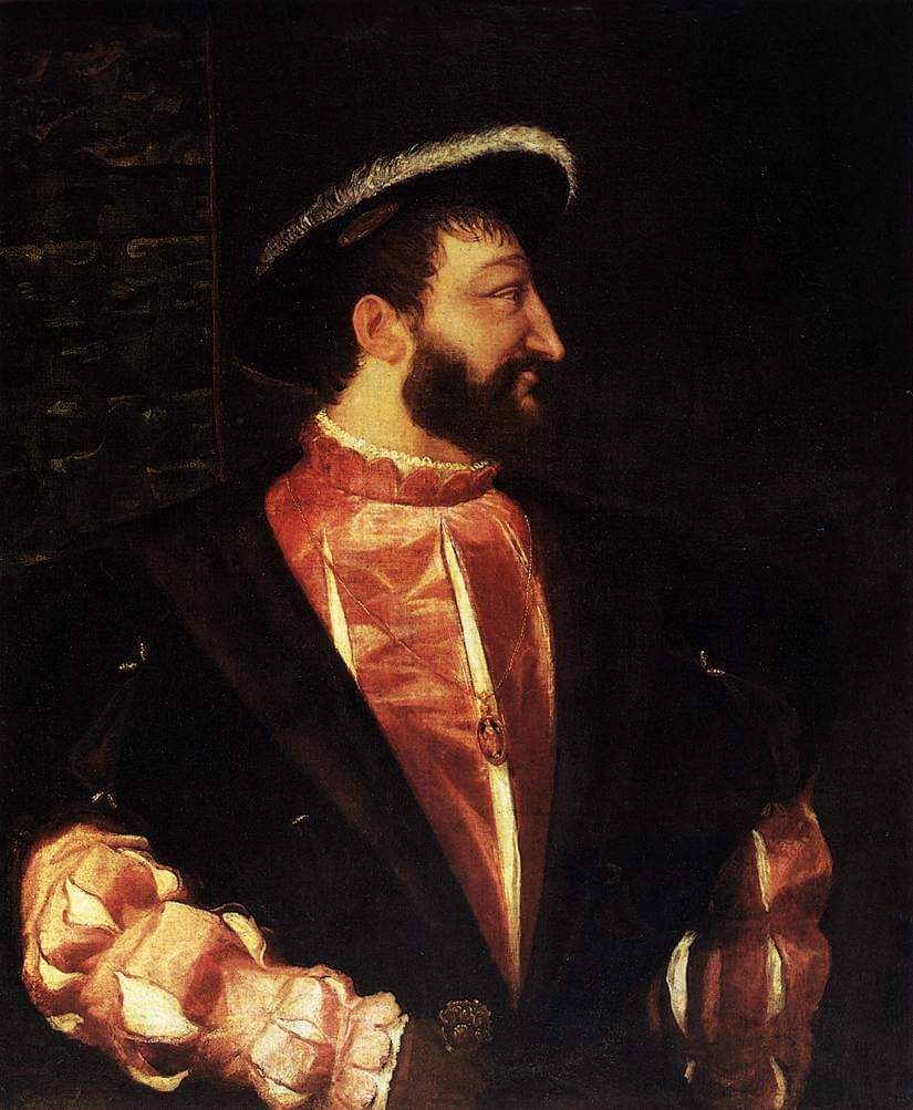 Titian portrait of Francis I