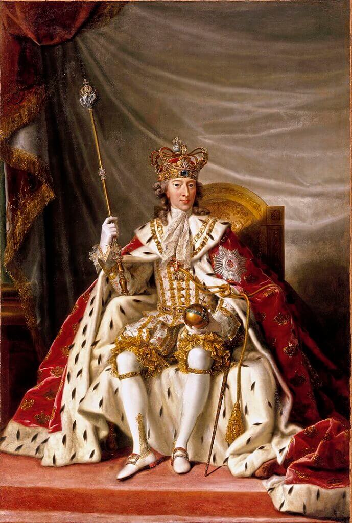 Jens Juel portrait of Christian VII of Denmark