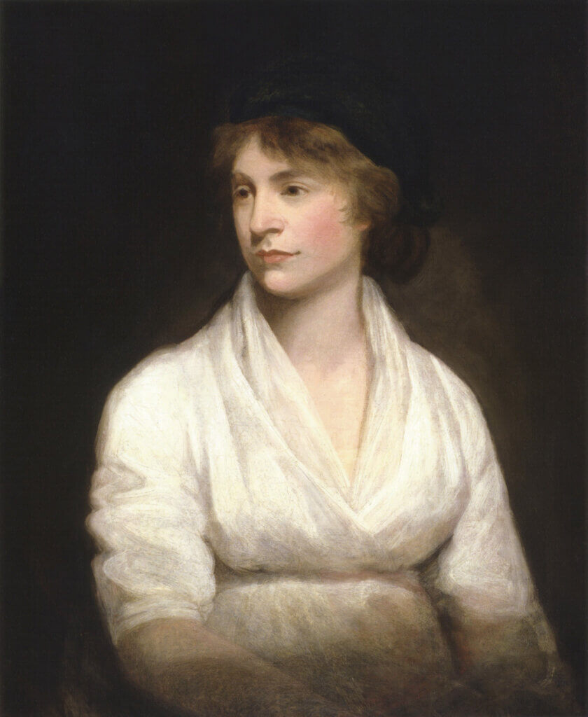 portrait of Mary Wollstonecraft