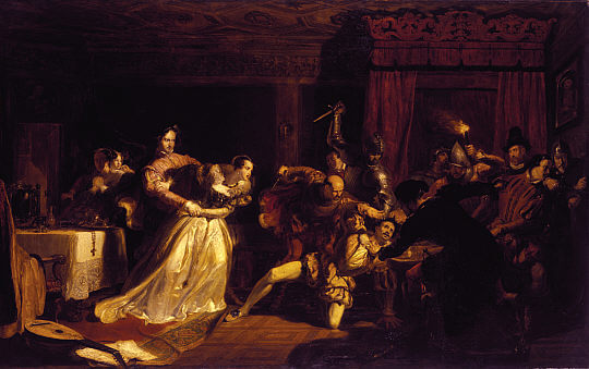 The Murder of David Rizzio by William Allan