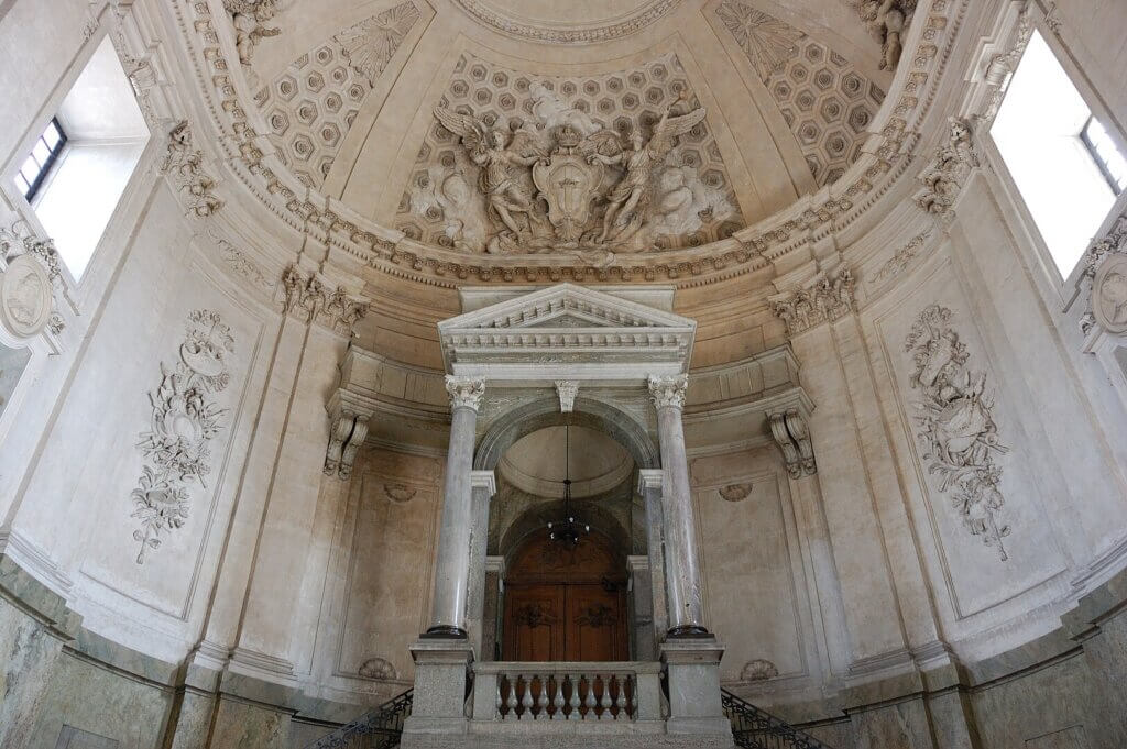 Staircase in Royal Palace of Sweden
