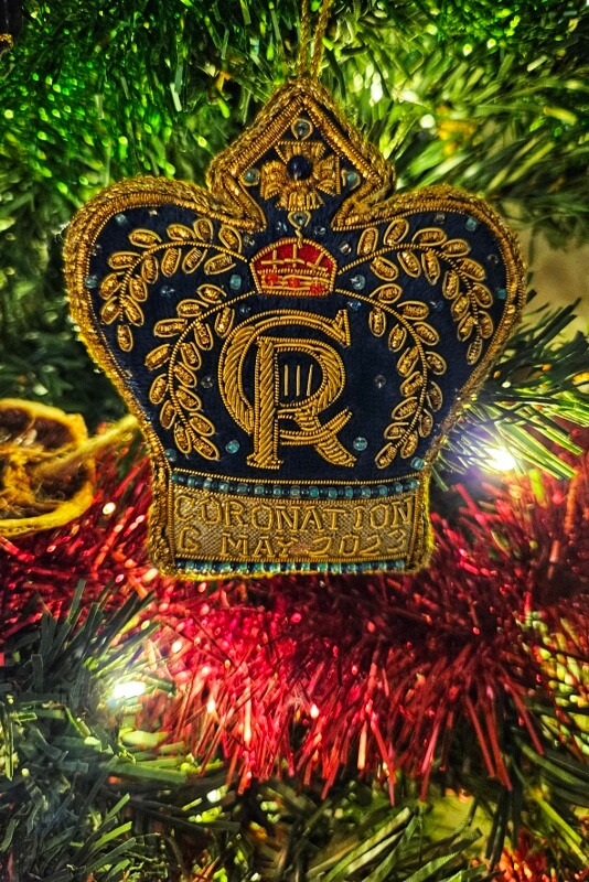 king charles iii coronation ornament