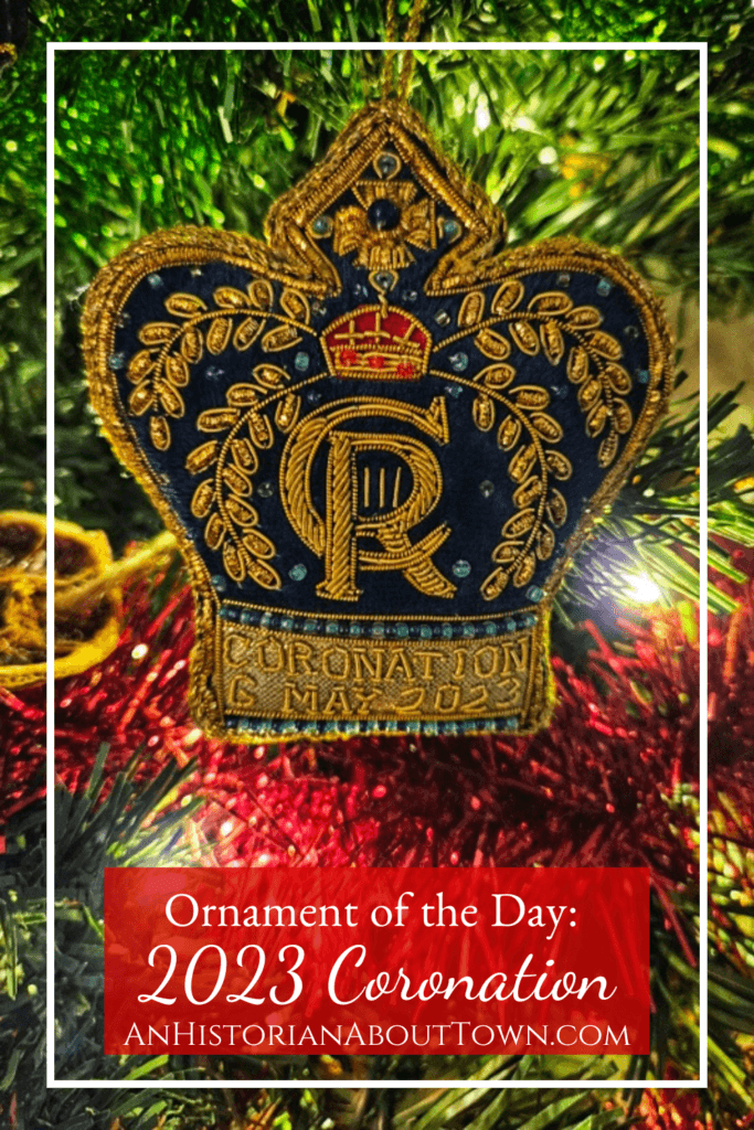 ornament of the day King charles coronation