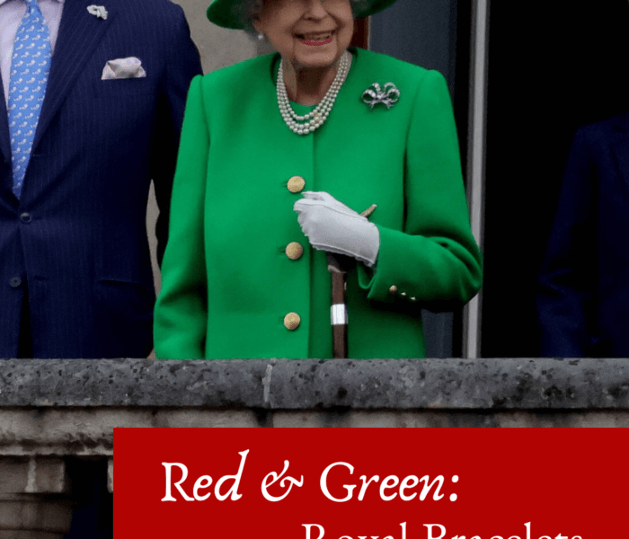 Royal Jewels: Red and Green Bracelets