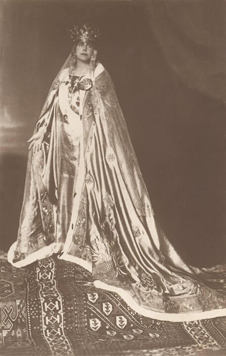 Coronation portrait of Marie of Romania