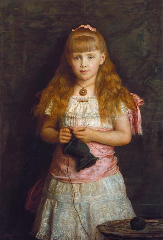 Millais portrait of Princess Marie of Edinburgh