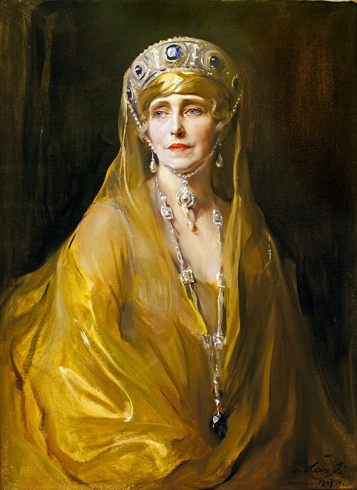 1924 de Laszlo portrait of Queen Marie of Romania