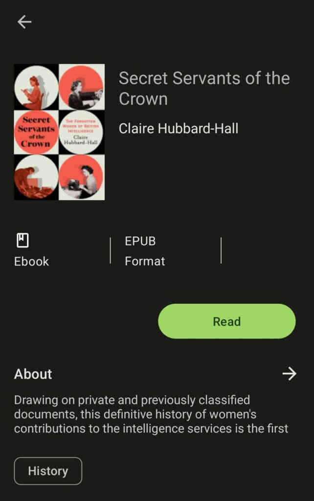 Secret Servants of the Crown on NetGalley