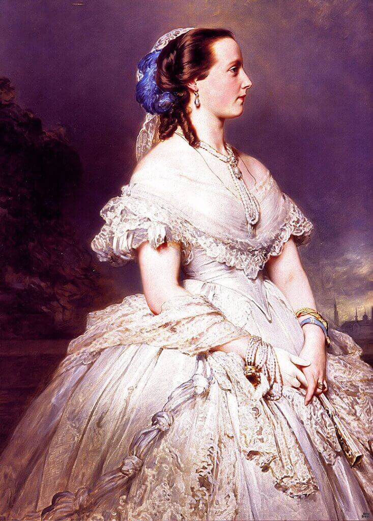 Winterhalter portrait of Marie Henriette of Austria