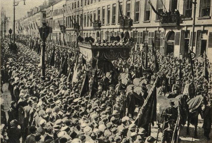 Funeral of Queen Astrid
