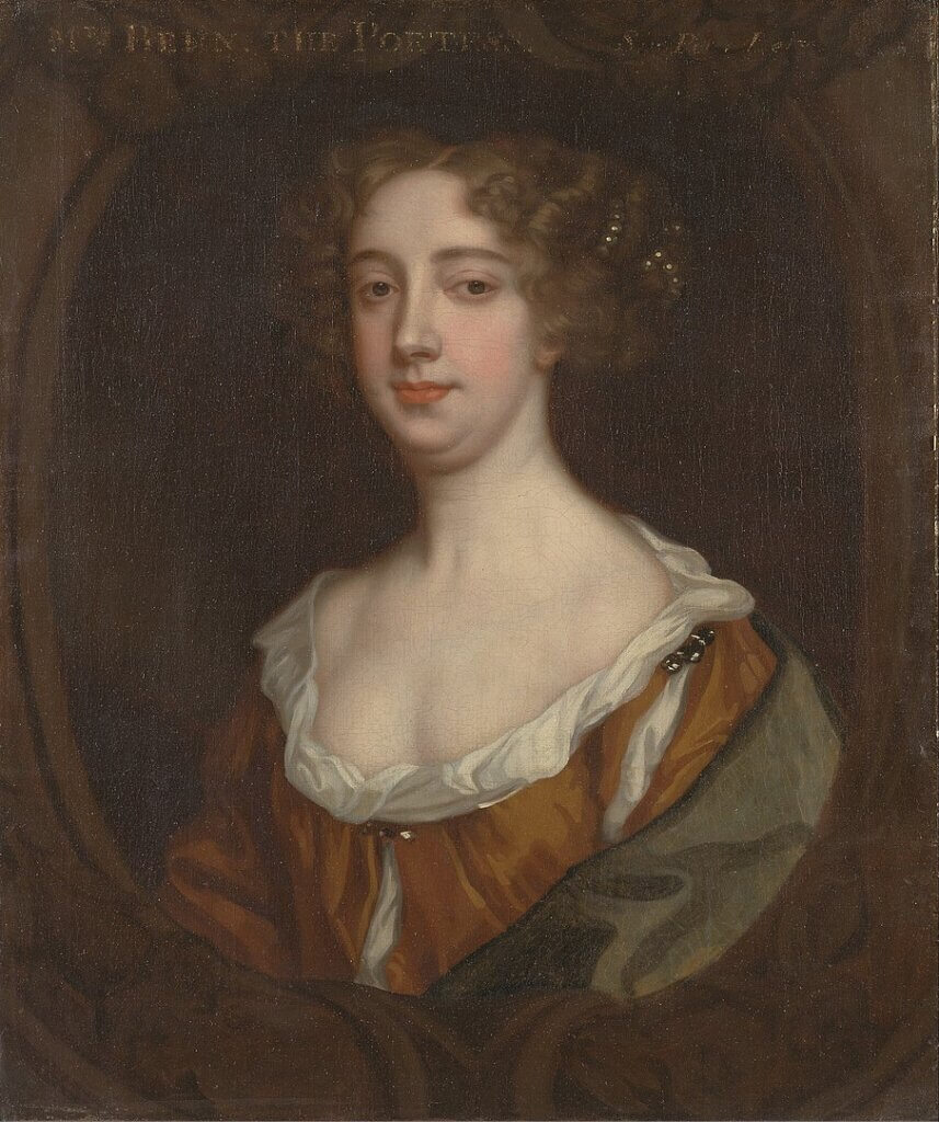 Peter Lely portrait of Aphra Behn