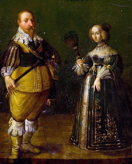 Gustavus Adolphus and Maria Eleanora