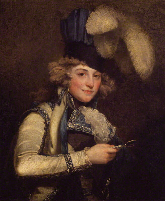 Hoppner portrait of Dorothea Jordan