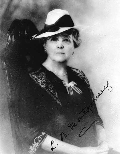 signed photo of Lucy Maud Montgomery
