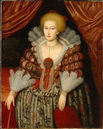 portrait of Maria Eleonora of Brandenburg