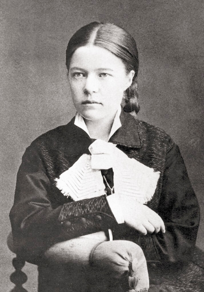 1881 portrait of Selma Lagerlöf
