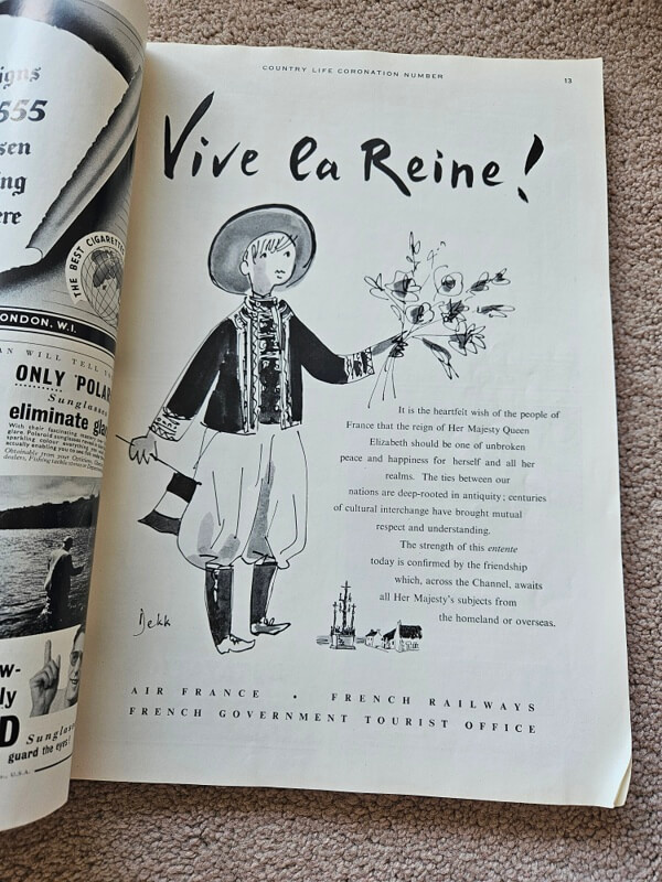 1953 coronation number ad