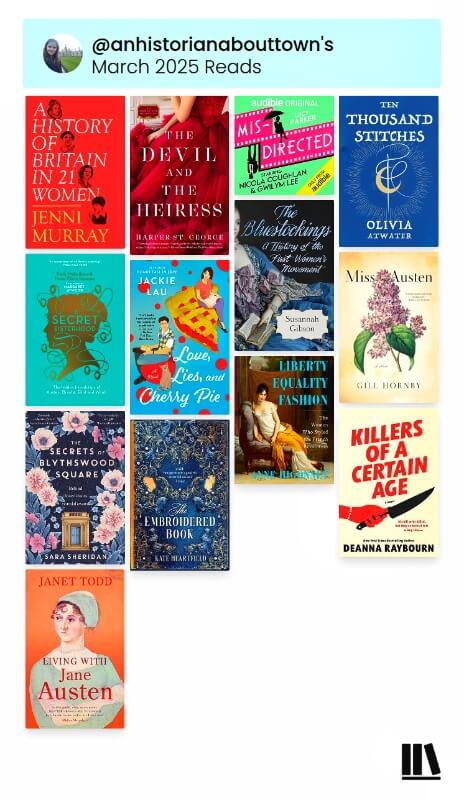 March 2025 Storygraph Wrap-Up