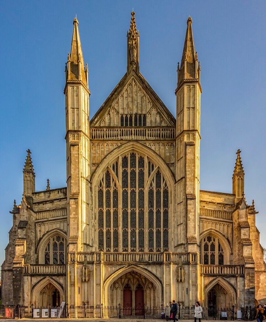 West front of Winchester Cathedral