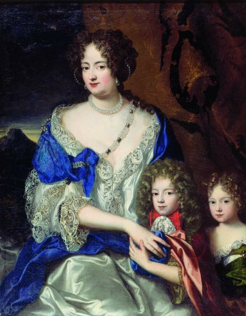 portrait of Crown Princess Sophia Dorothea of Celle
