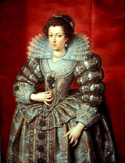 teenage portrait of Anne of Austria