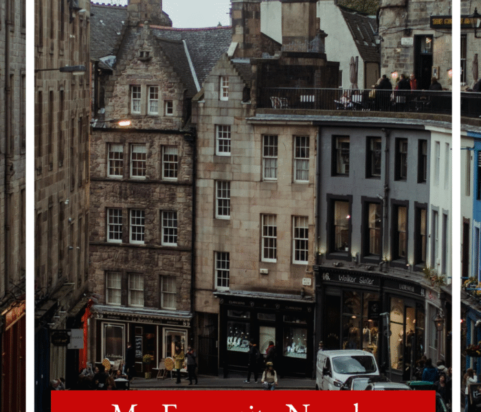 My Favourite Novels Set in Edinburgh