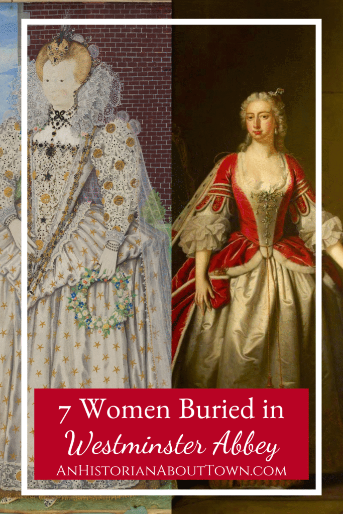 7 women buried in westminster abbey