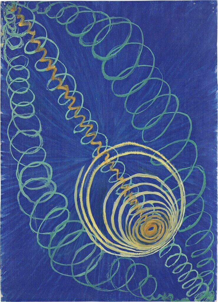Hilma af Klint painting
