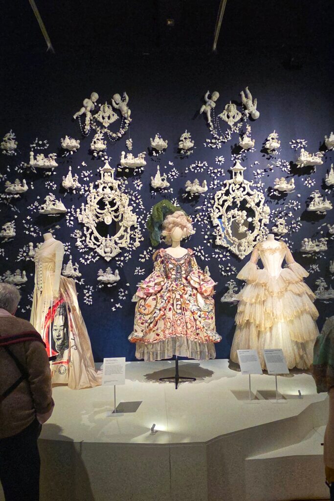 Galliano gowns in Marie Antoinette Style