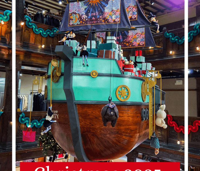 Liberty London 2025 Christmas decorations