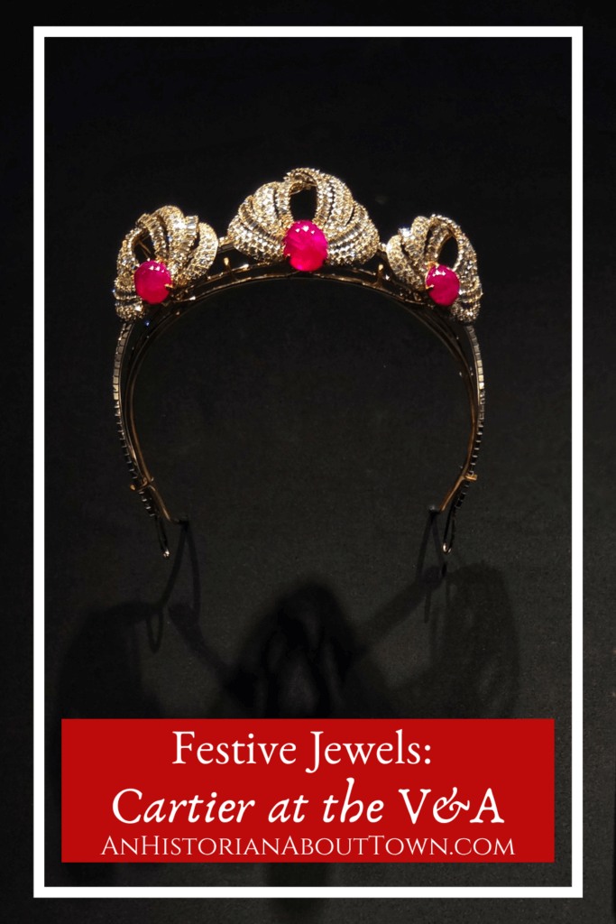 festive cartier jewels cartier at the v and a