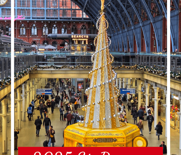 The 2025 St. Pancras Christmas Tree