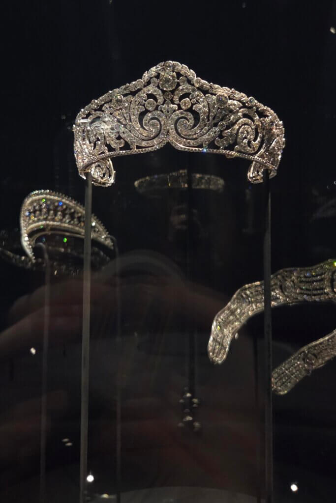 Queen Elisabeth of the Belgians Cartier tiara