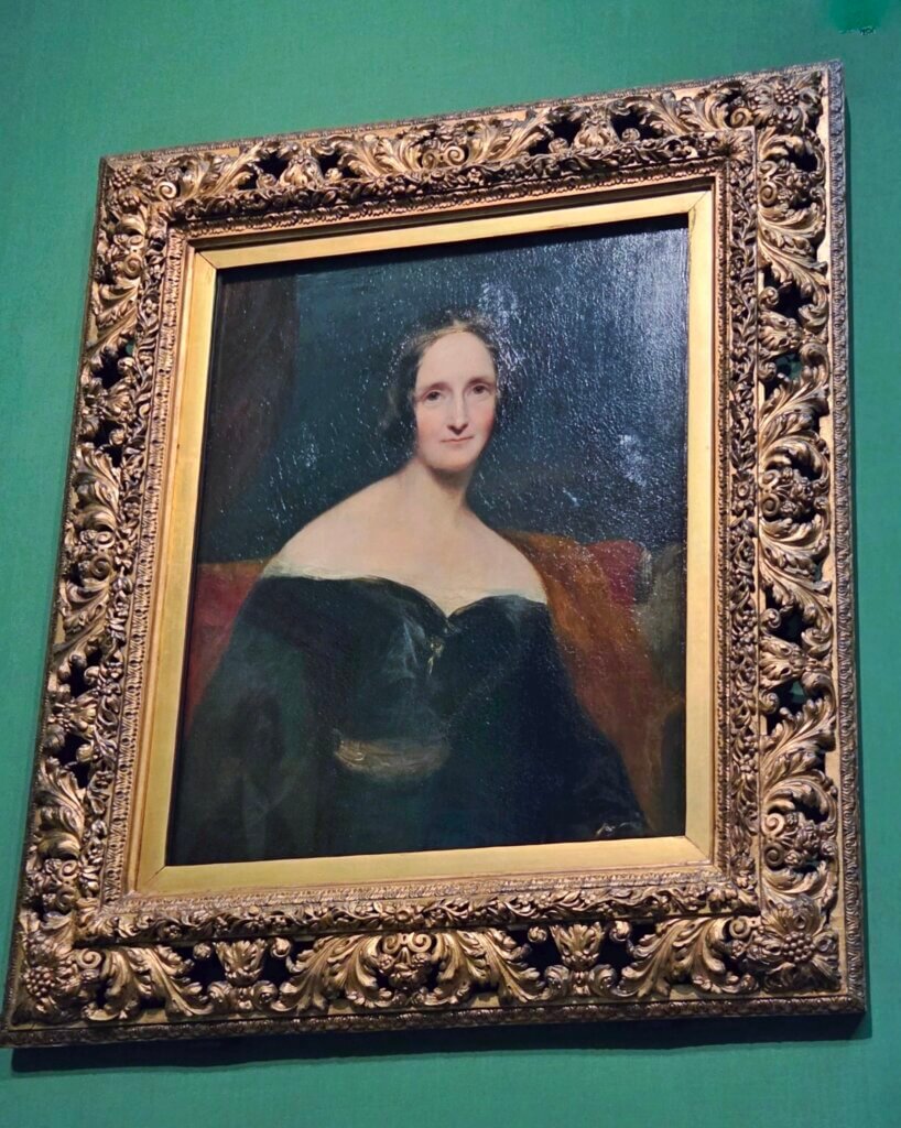 Rothwell portrait of Mary Shelley at the NPG